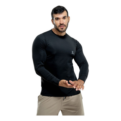 Camisa Térmica Masculina Segunda Pele Praia Surf Proteção Uv - Image 2