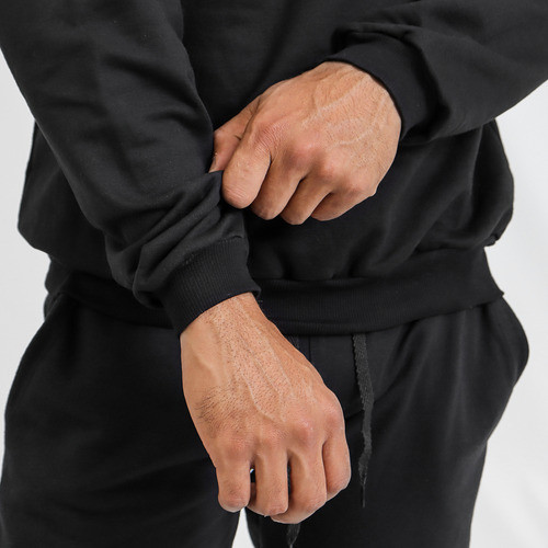 Blusa Moletom Agasalho Casaco Milano Unissex Gola Careca - Image 3