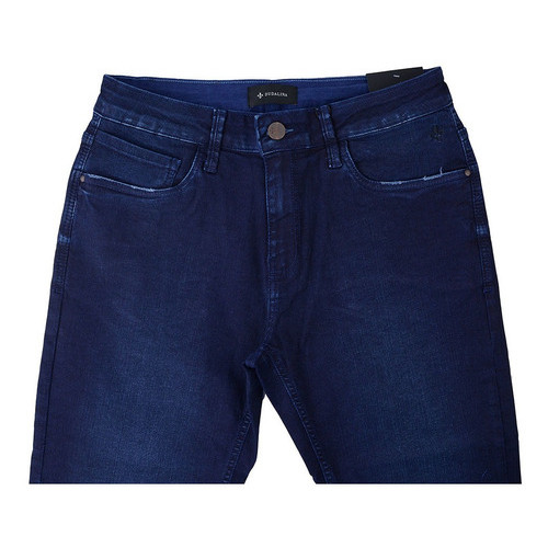 Calça Jeans Masculina Dudalina Concept Azul Escuro - 910125 - Image 4