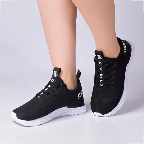 Tênis Branco Academia Caminhada Esportivo Confortável Barato - Image 6