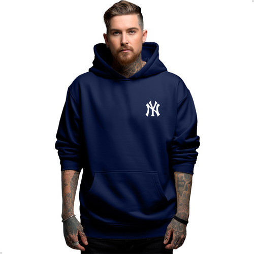 Moletom New York Moleton Ny Algodão Blusa De Frio - Bt264 - Image 3