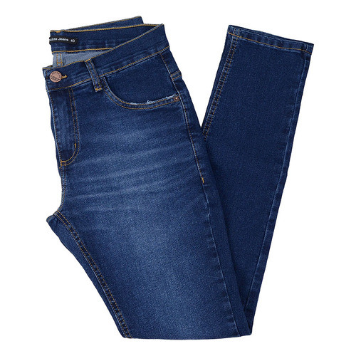 Calça Jeans Masculina Recuzza Confort Skinny Azul - 10752