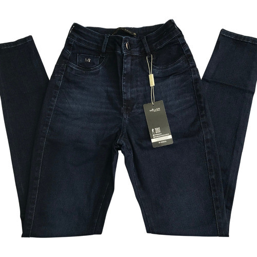 Calça Jeans Miller Lavagem Escura Barra Feita Empina Bumbum - Image 2